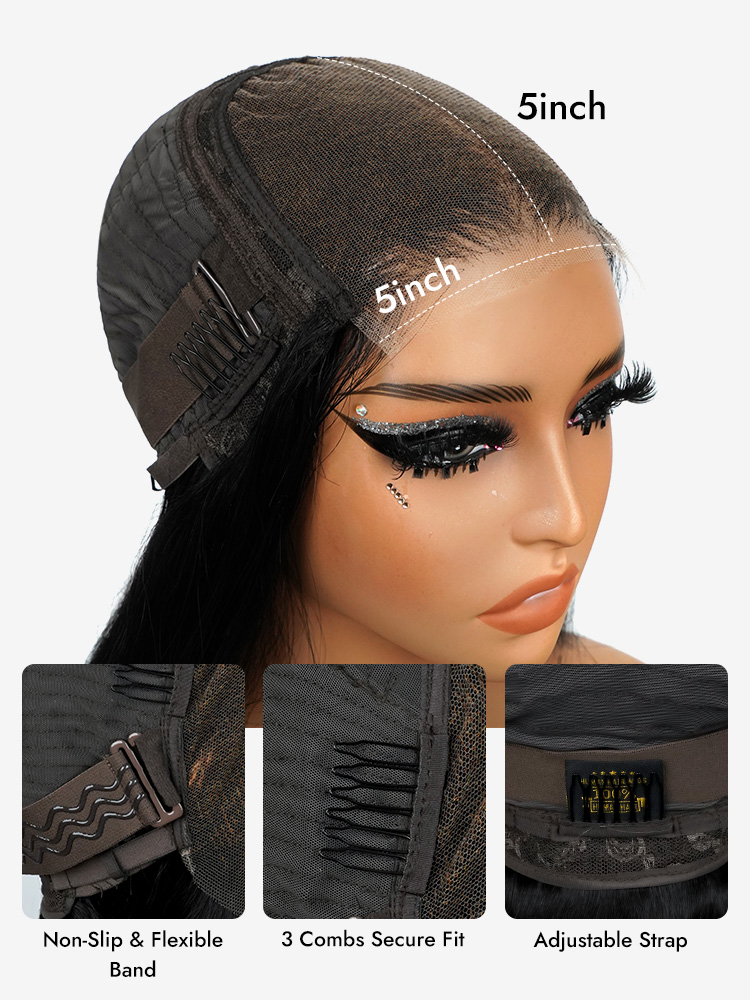 Natural Wave 5x5 Lace Closure