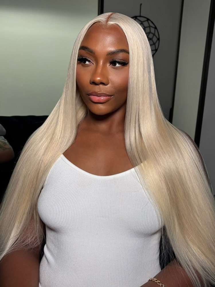 Blonde Straight Human Hair