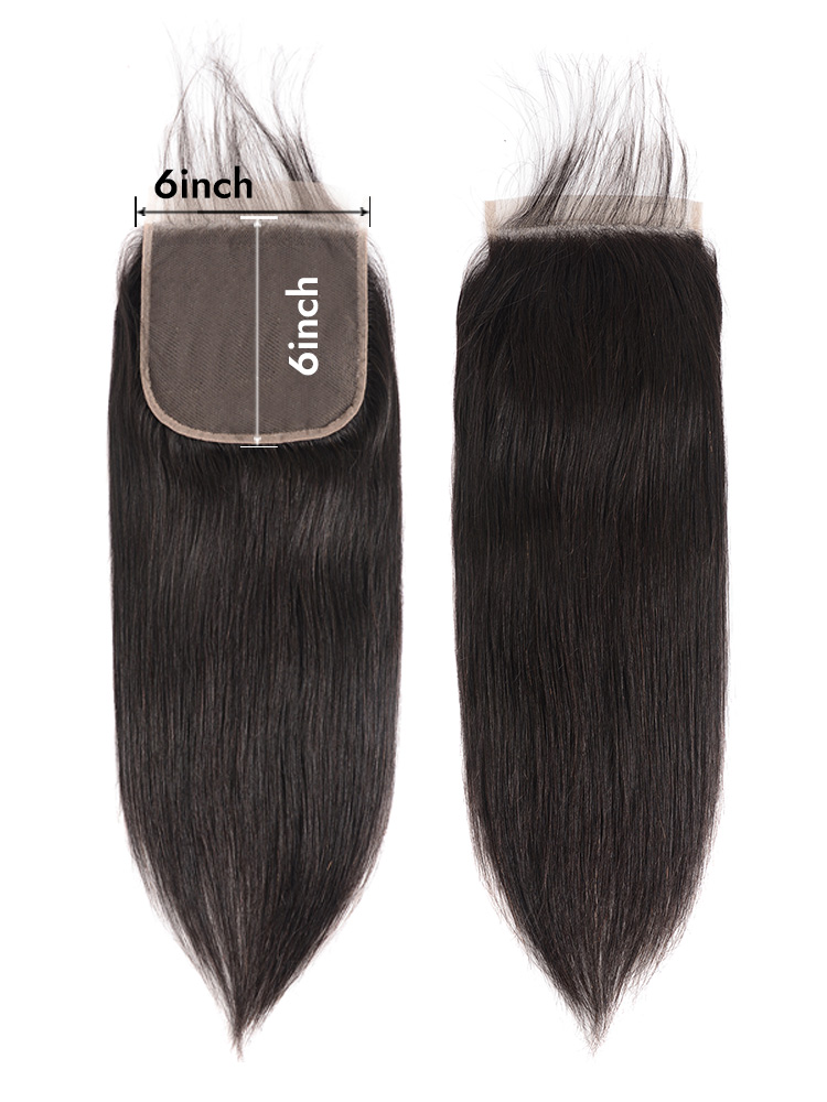 Straight 6x6 Lace Front