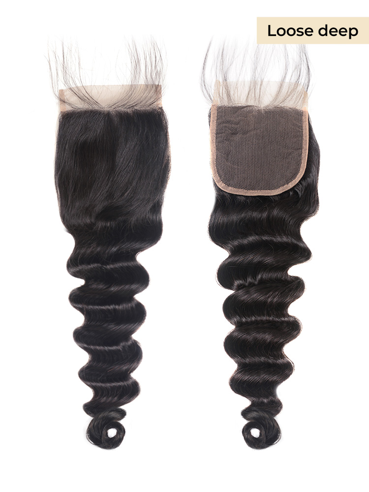 Loose Deep Wave 6x6 HD Lace Closure