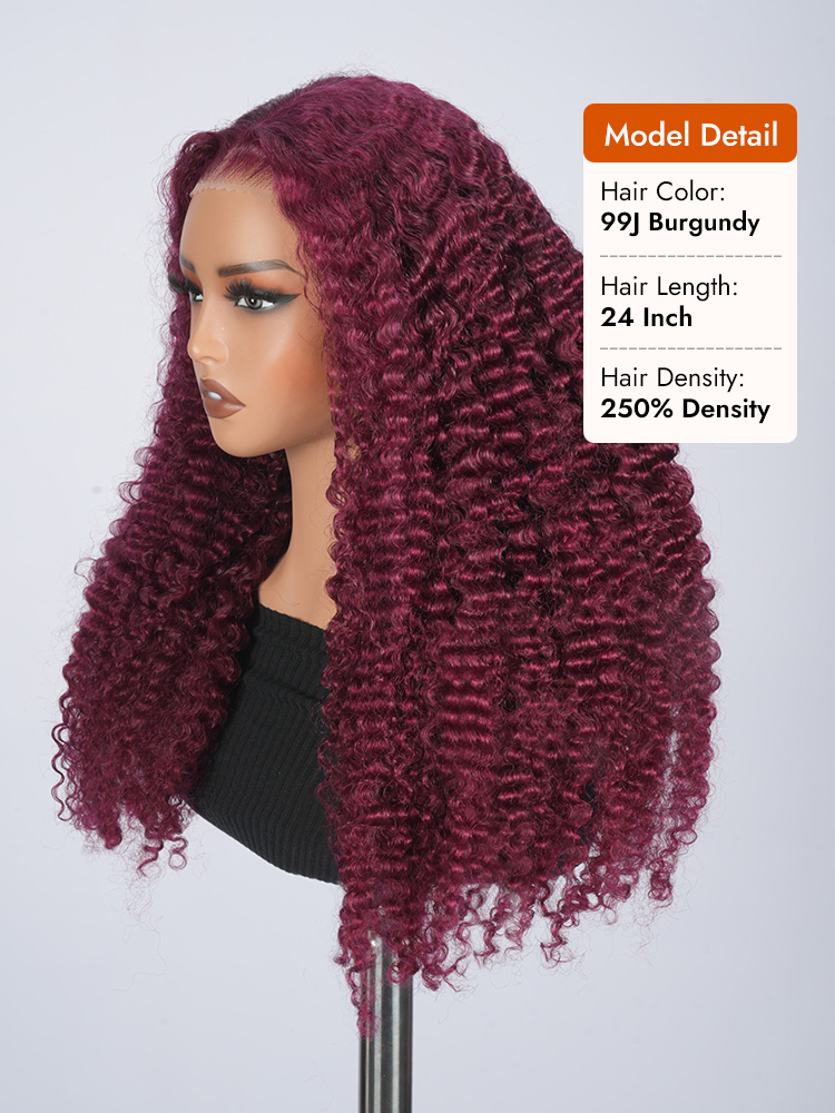 99J Pixie Curly Hair 13x4 Lace Wigs