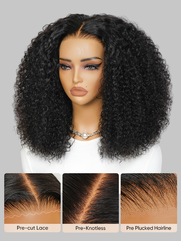 bouncy curly hair