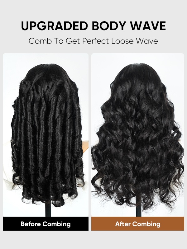 body lace closure wig
