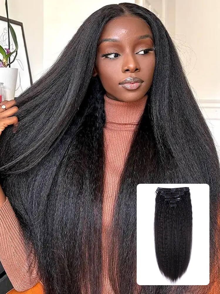 Kinky Straight Human Hair