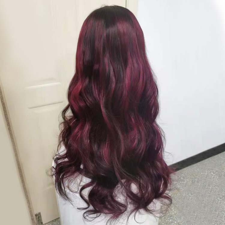 Body Wave #P1B/99J Piano Wigs