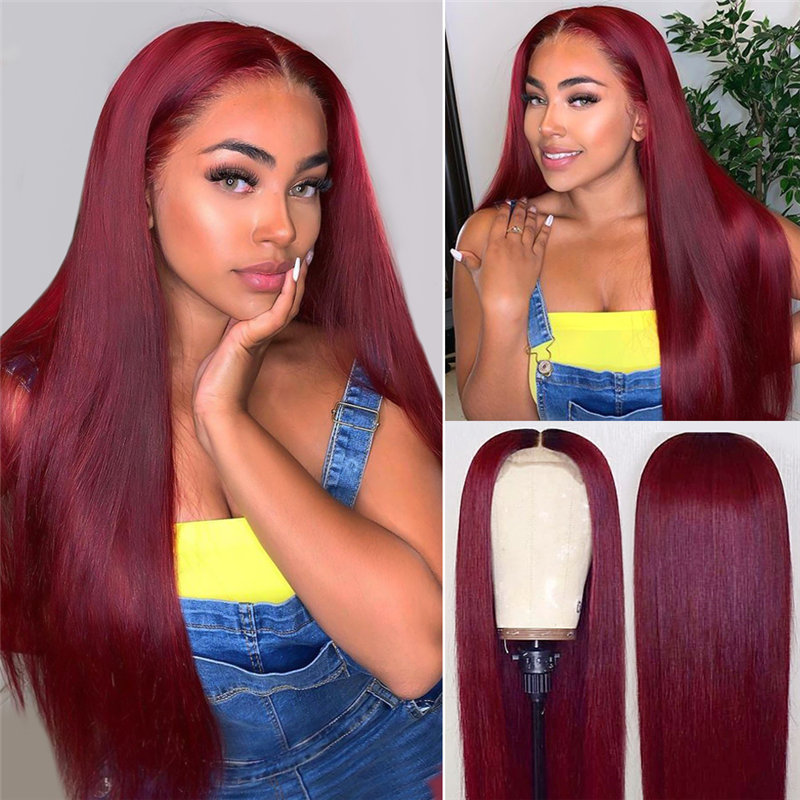 99J Lace Closure Wigs