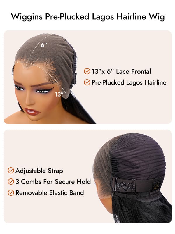 M Shaped Hairline Wig