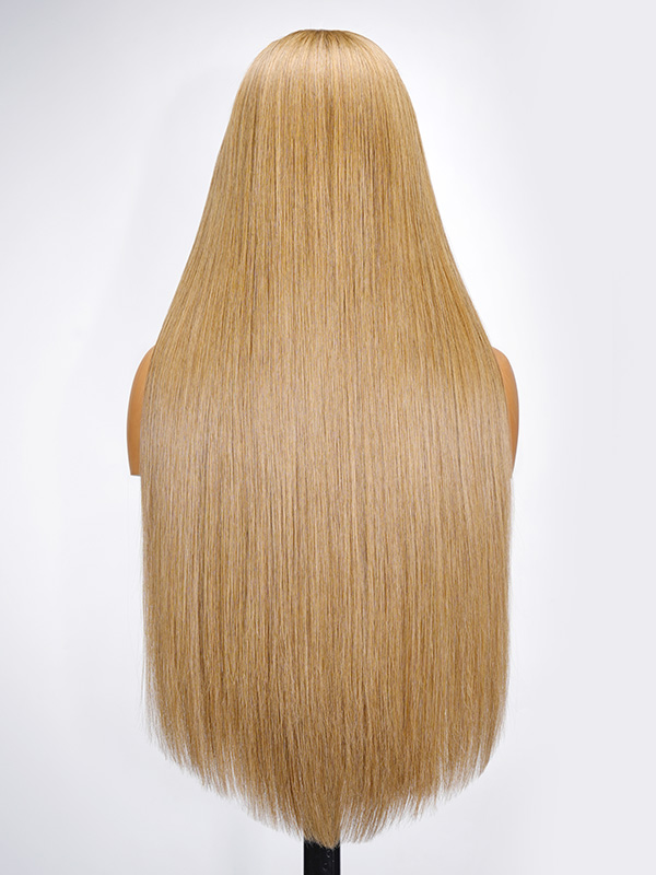 silky straight hair