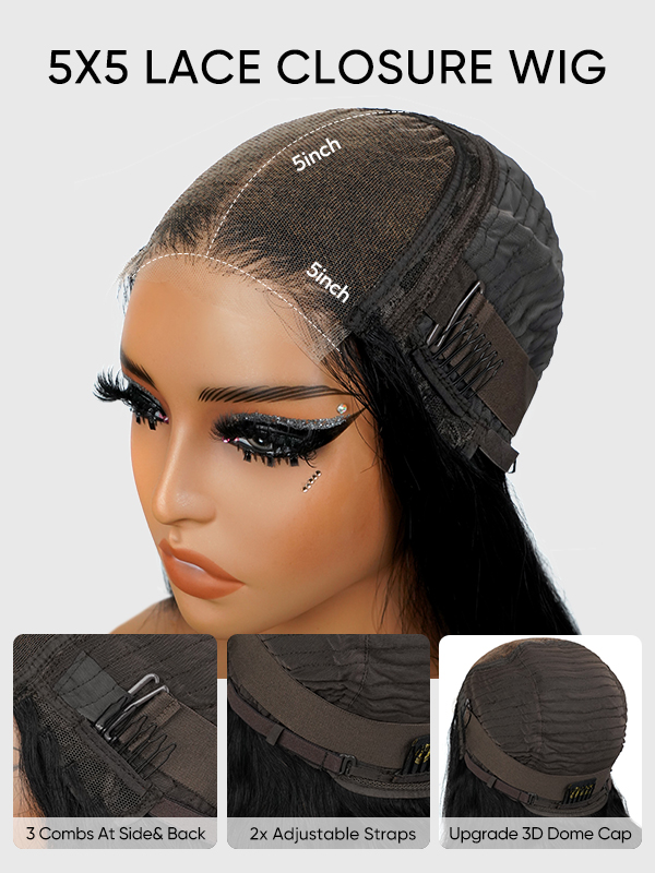 hd 5x5 lace front 