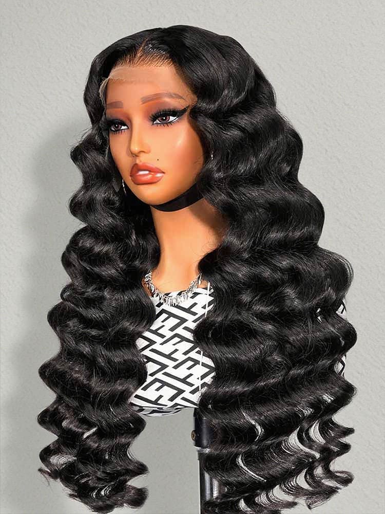 Bouncy Wavy Raw Virgin Hair Wigs