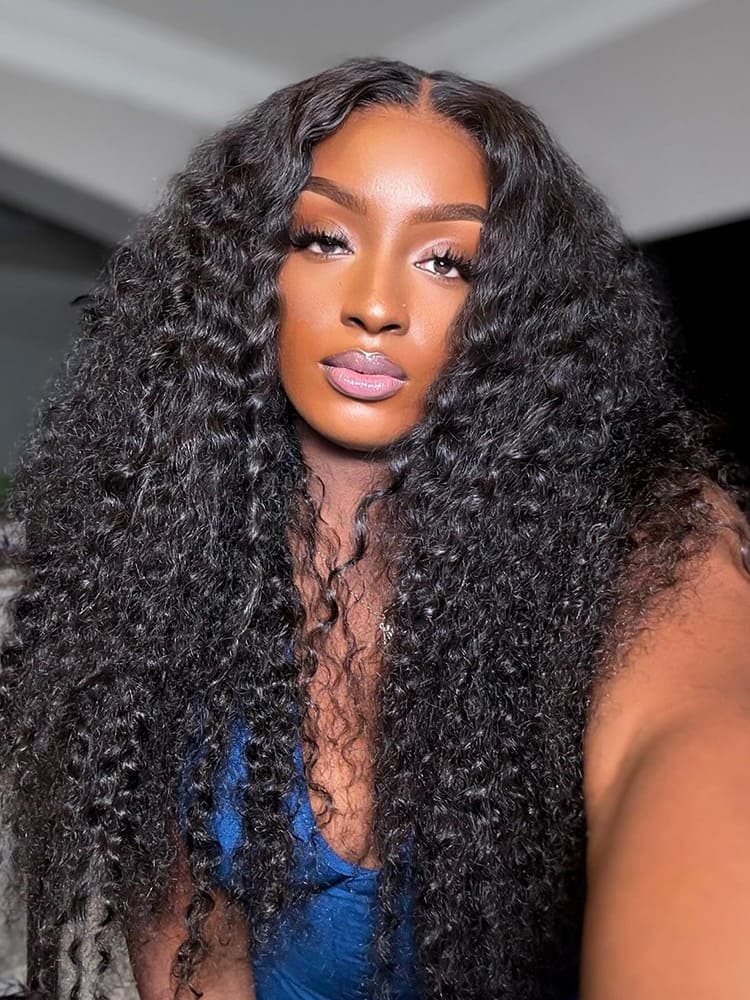 Curly 6x6 Lace Front Wig