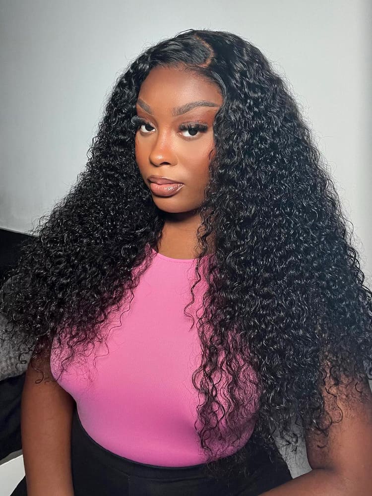 Curly 6x6 Lace Closure Wigs