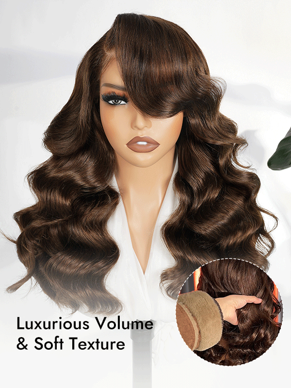 Brown HD Lace Human Hair Wig