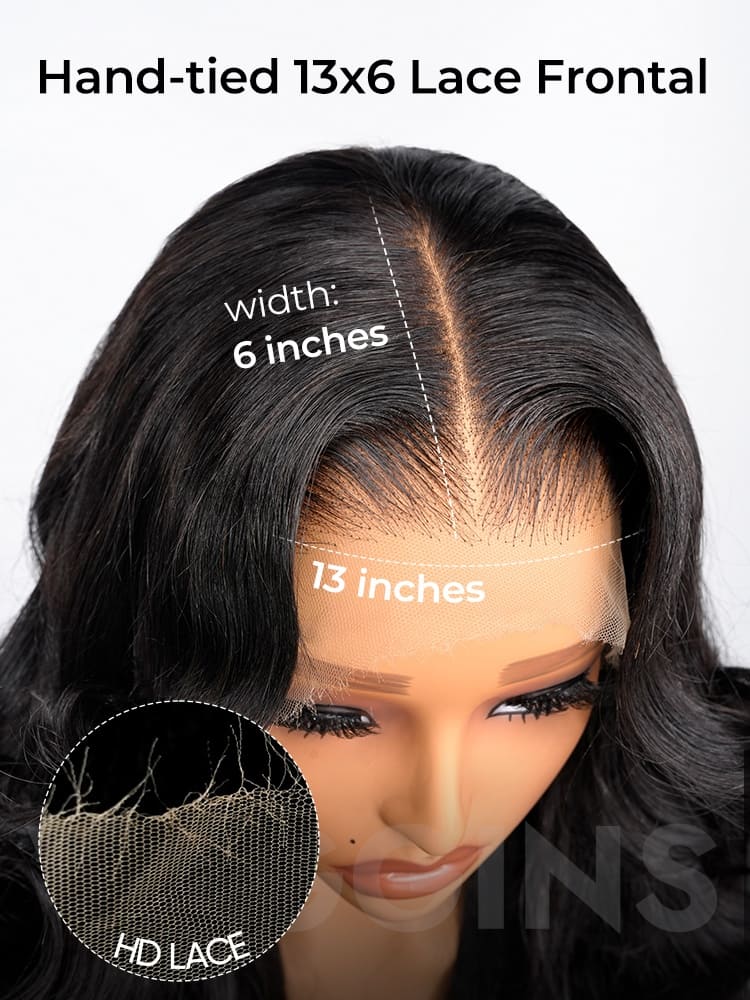 Hand-Tied HD Lace Frontal Wig