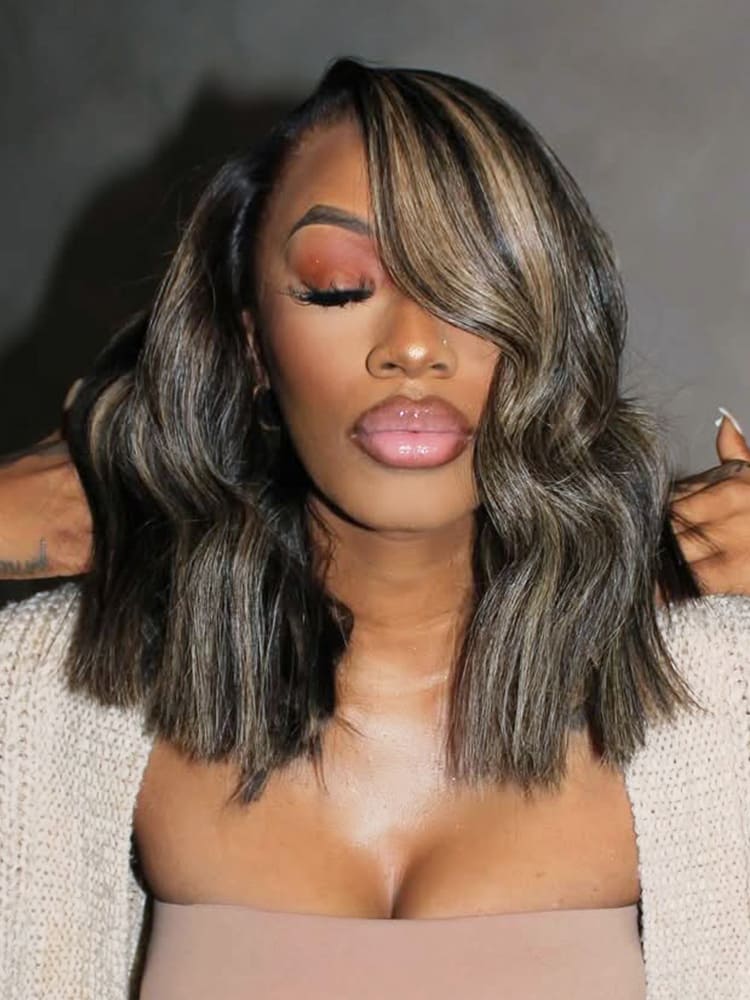 Highlight Beach Wave HD Lace Wig