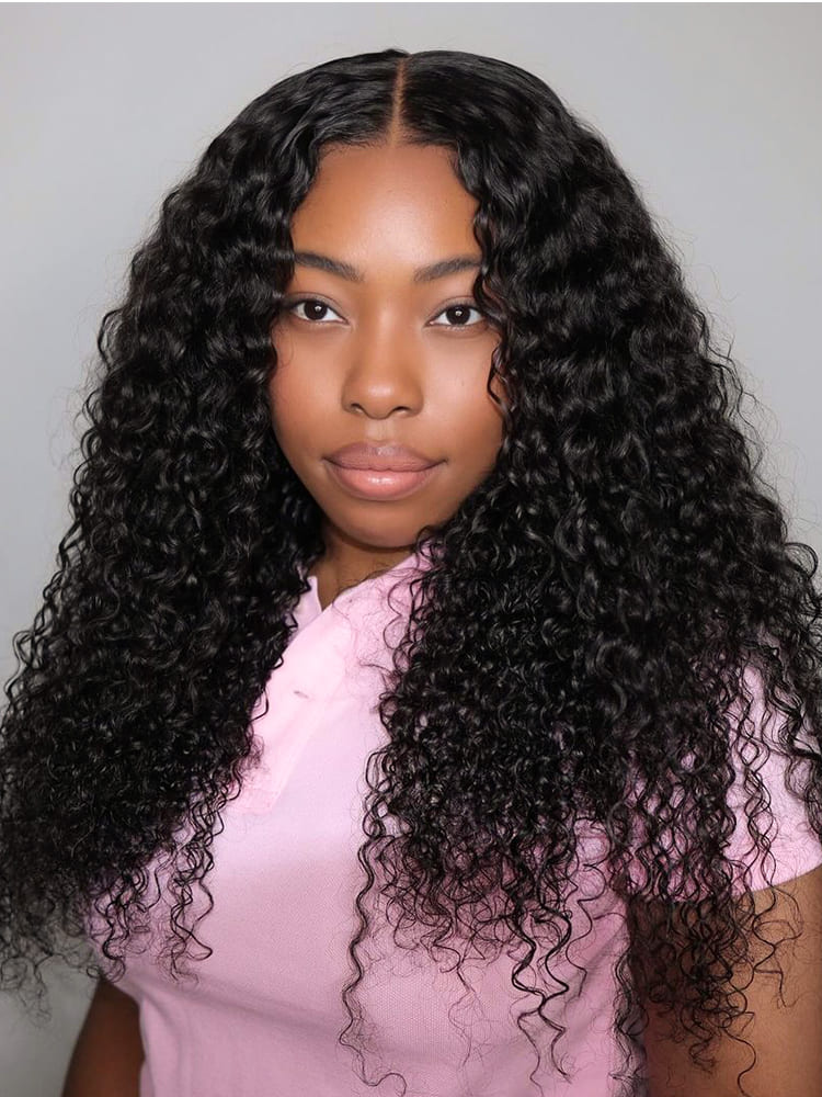 Curly HD Lace Glueless Wig