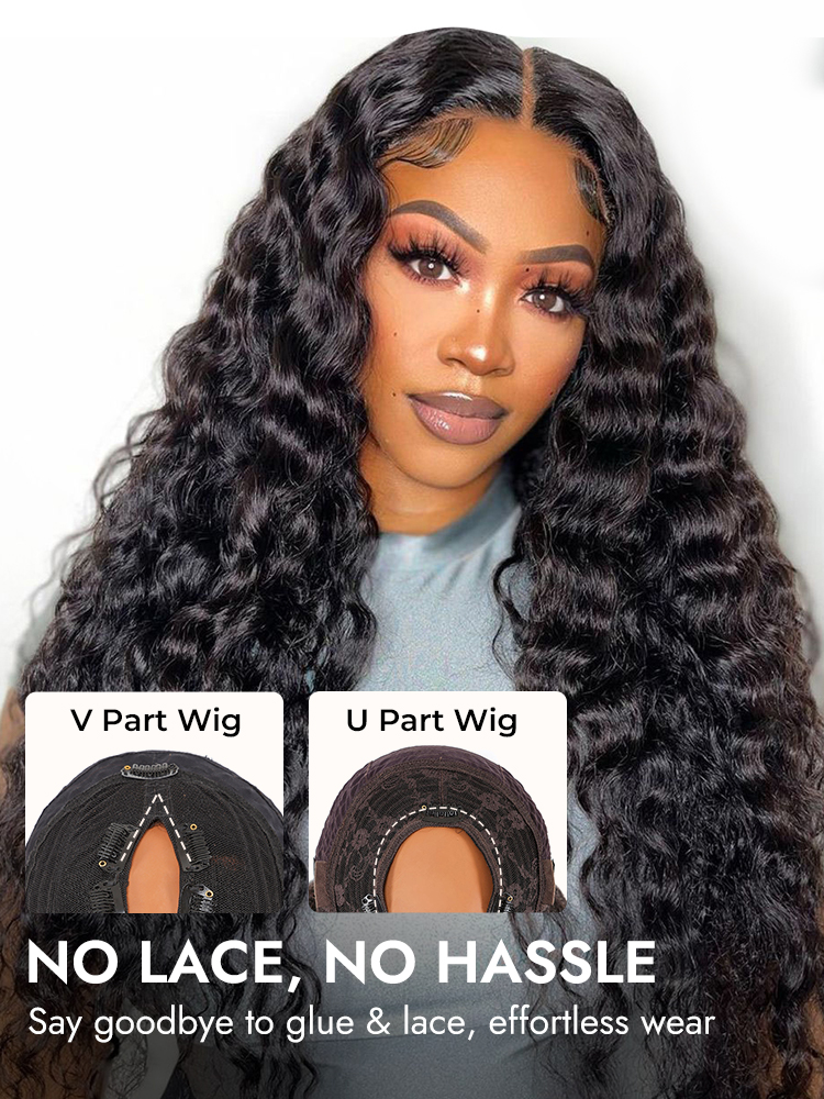 Beginner-Friendly V Part Wig