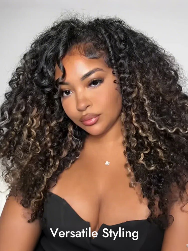 Honey Blonde Highlights On Black Hair