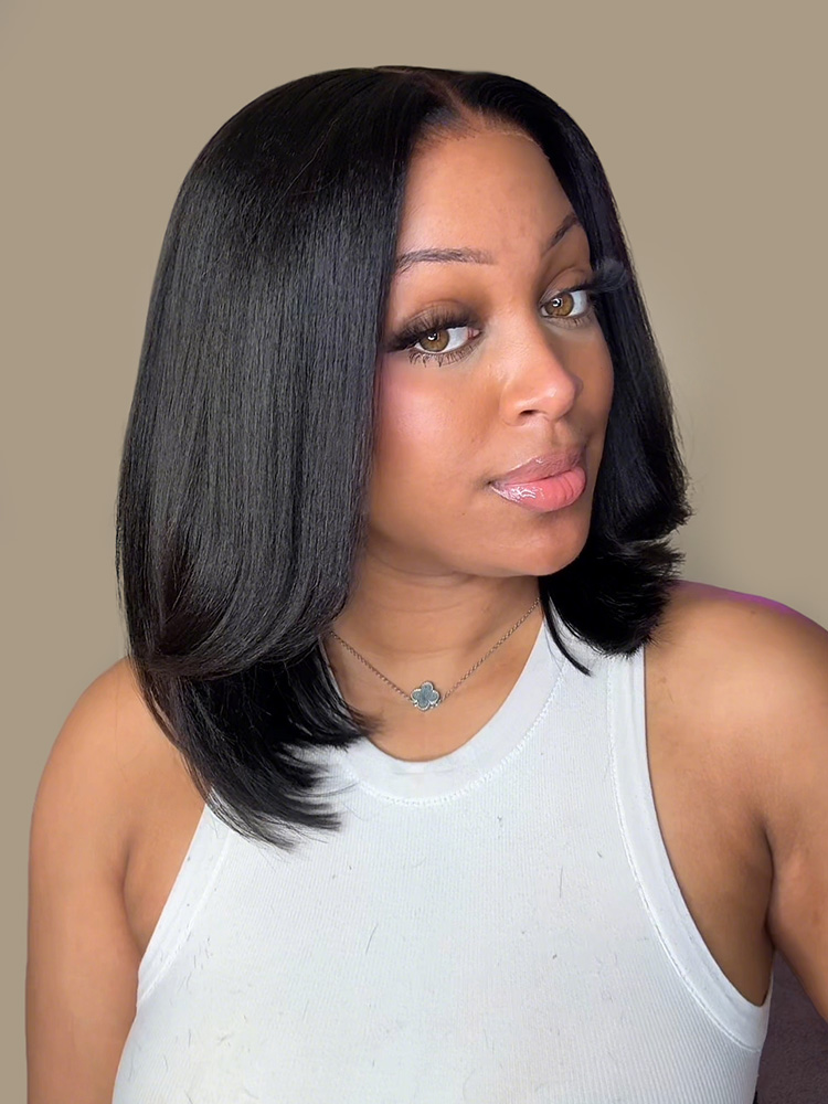 Light Yaki Straight Short Bob
