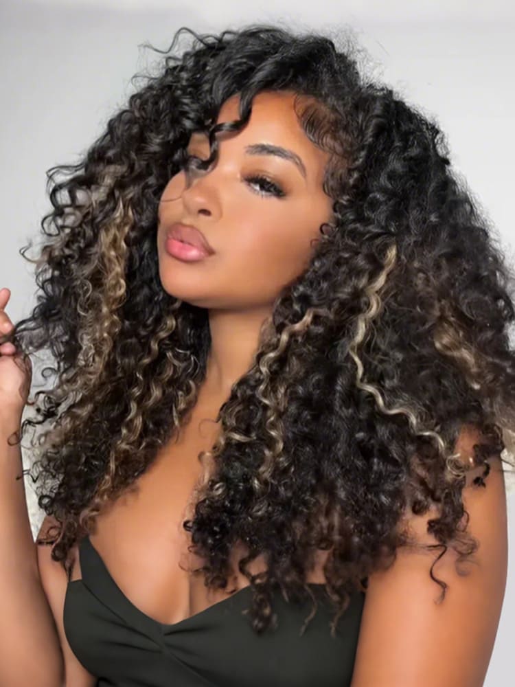Curly Human Hair Wig