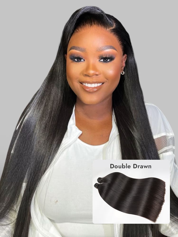 Straight Human Hair Bundles
