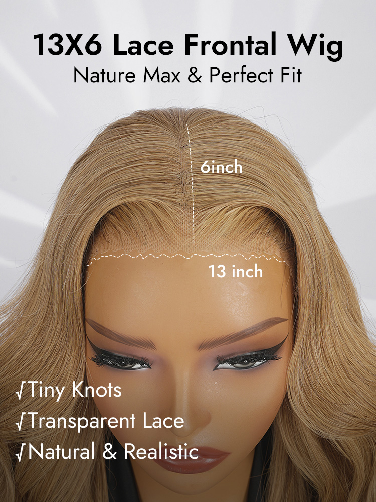 Rich Caramel Blend Body Wave Lace Wig