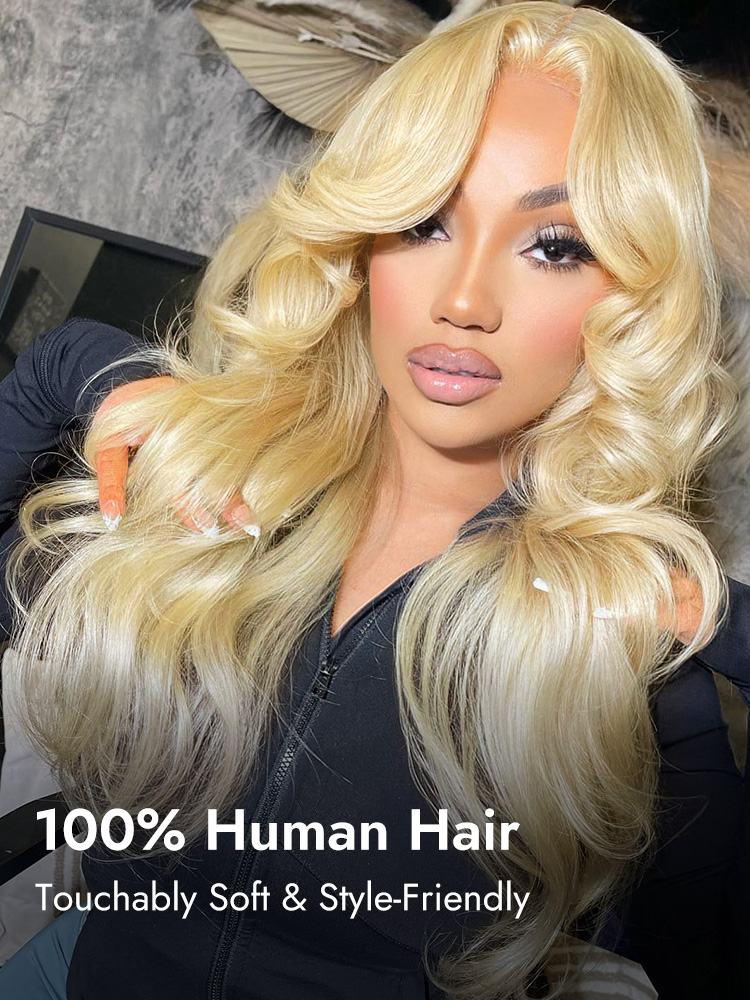 Curtain Bangs Body Wave Wig