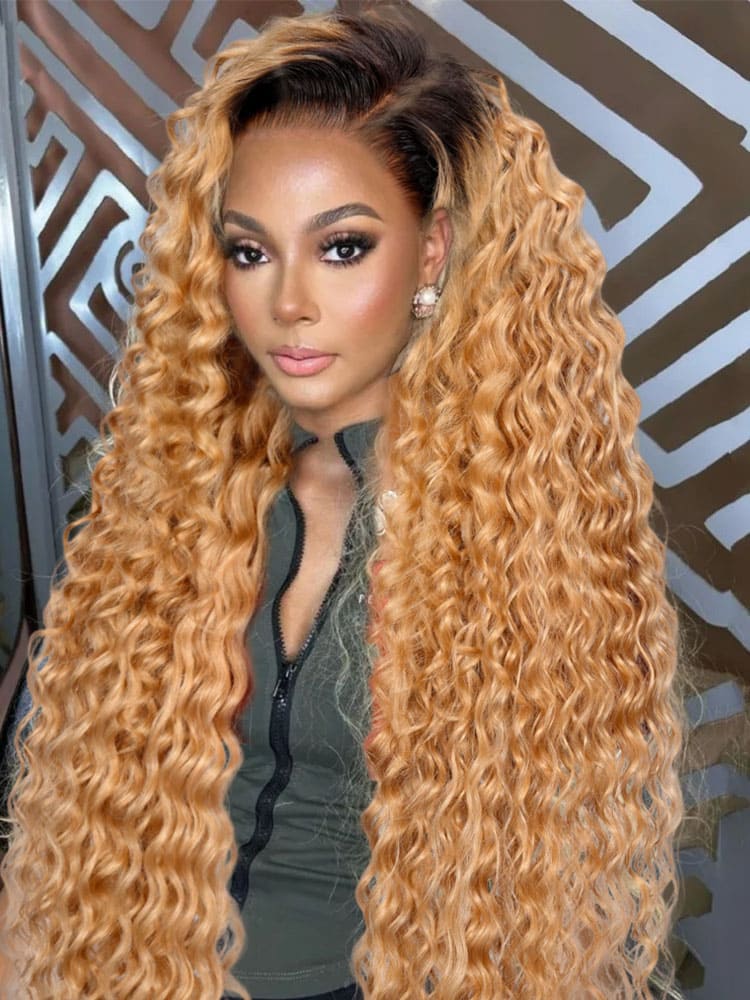 Ombre Honey Blonde Human Hair 