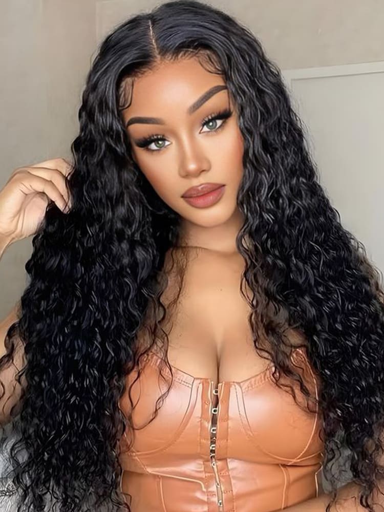 Natural Wave V Part Wig