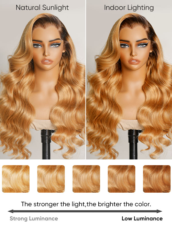 pre styled side part wig