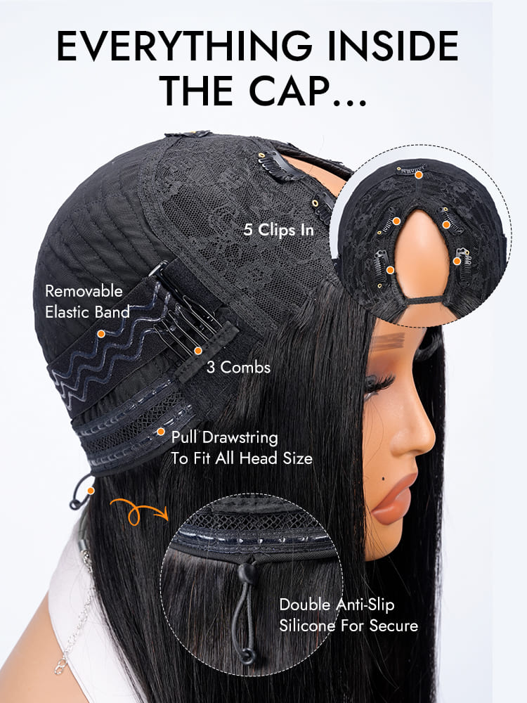 V Part Wigs