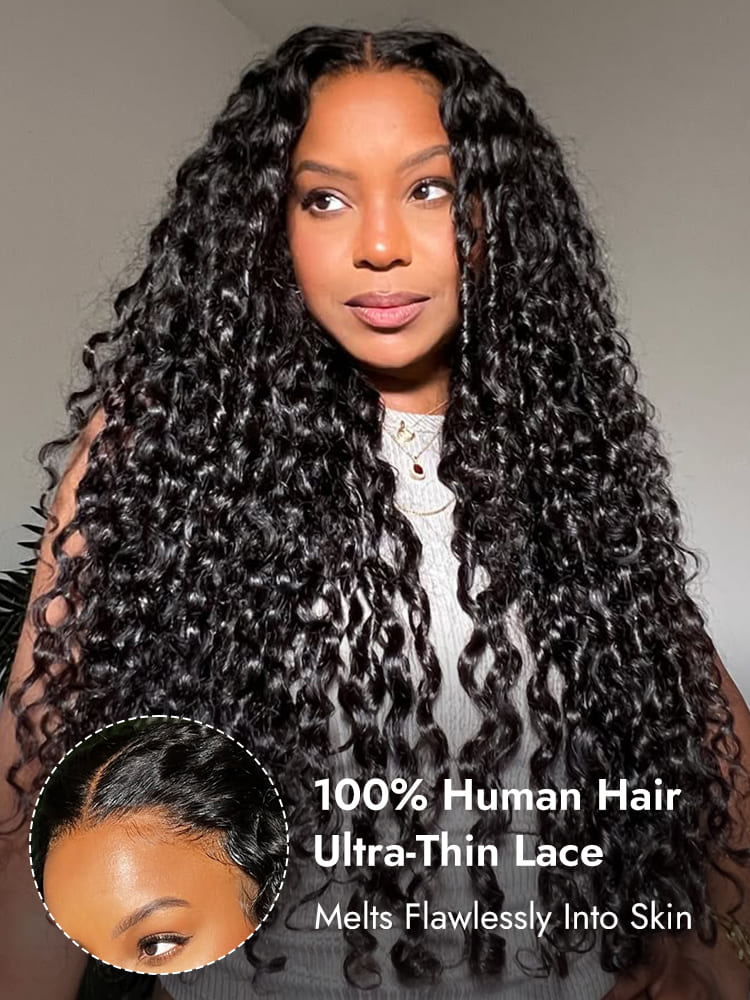Loose Curly Melted Lace Wig