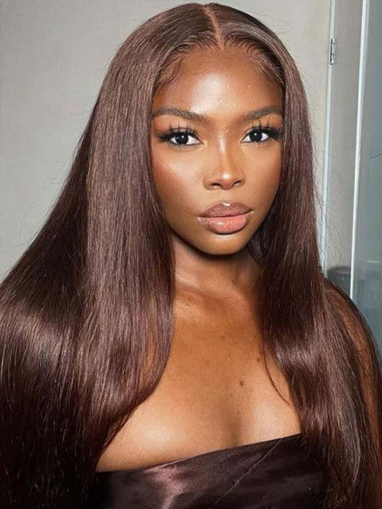 Dark Brown Body Wave Wig