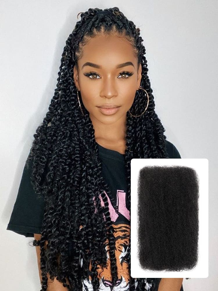 Afro Kinky Bulk Human Hair