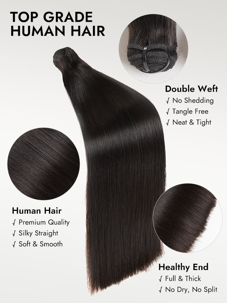 Top Grade Straight Human Hair Bundles