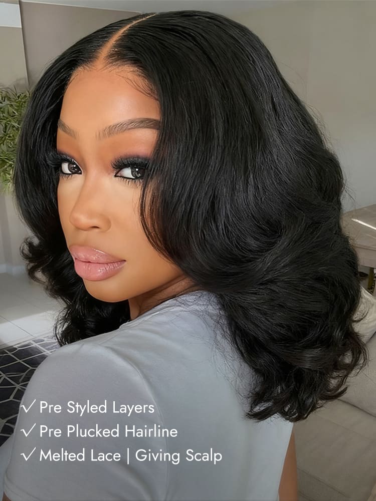 Butterfly Layered CutBody Wave Wig