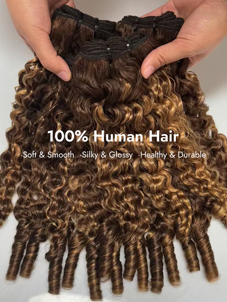 p4/27 Burmese Curly Hair Extensions