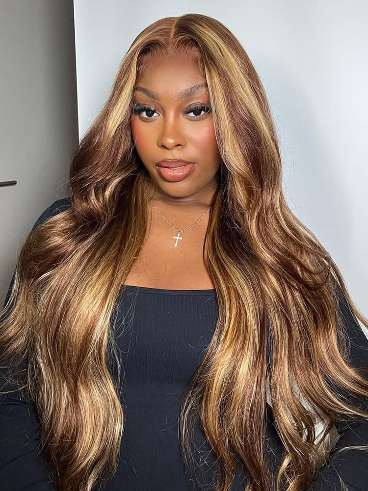 Highlight Human Hair Wig