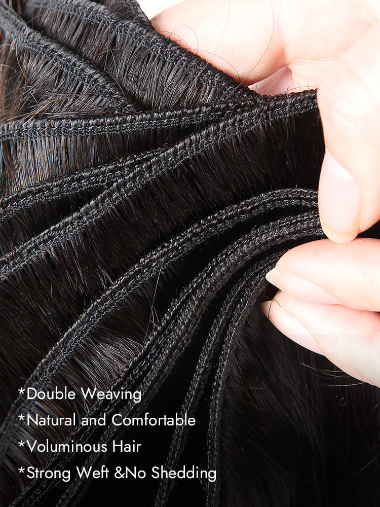 Weft Of Burmese Curly Hair