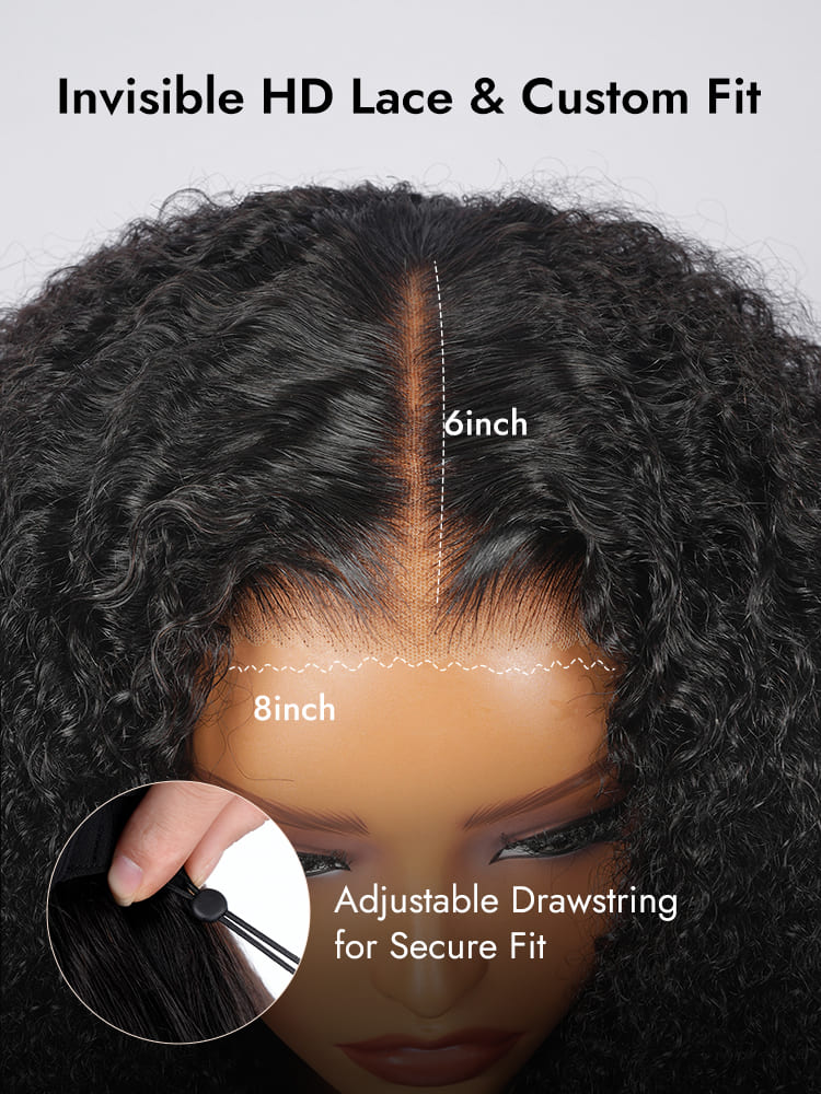 Afro Kinky Curly Drawstring Wig