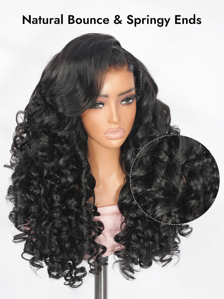 Bouncy Curls Human Hair