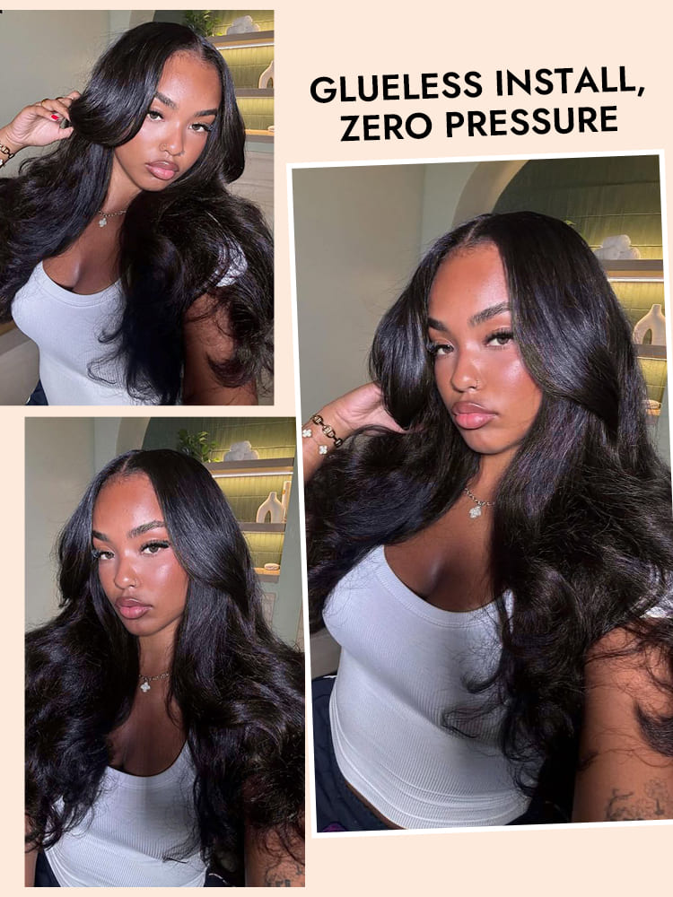 Light Yaki Body Lace Glueless Wigs