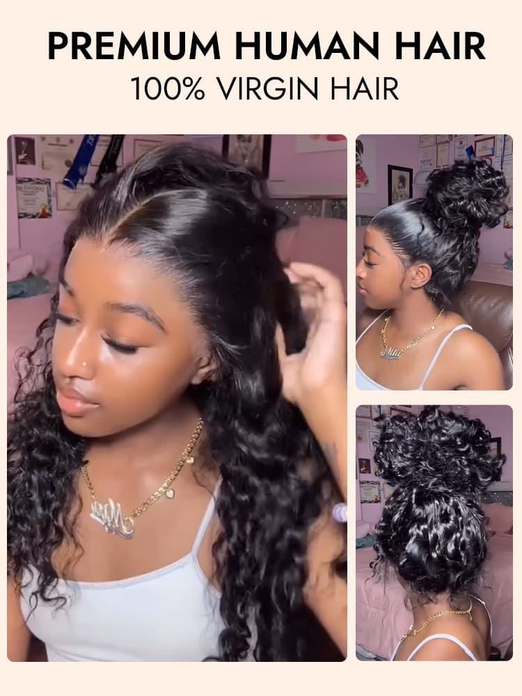 Premium Human Hair 370 Lace Wig