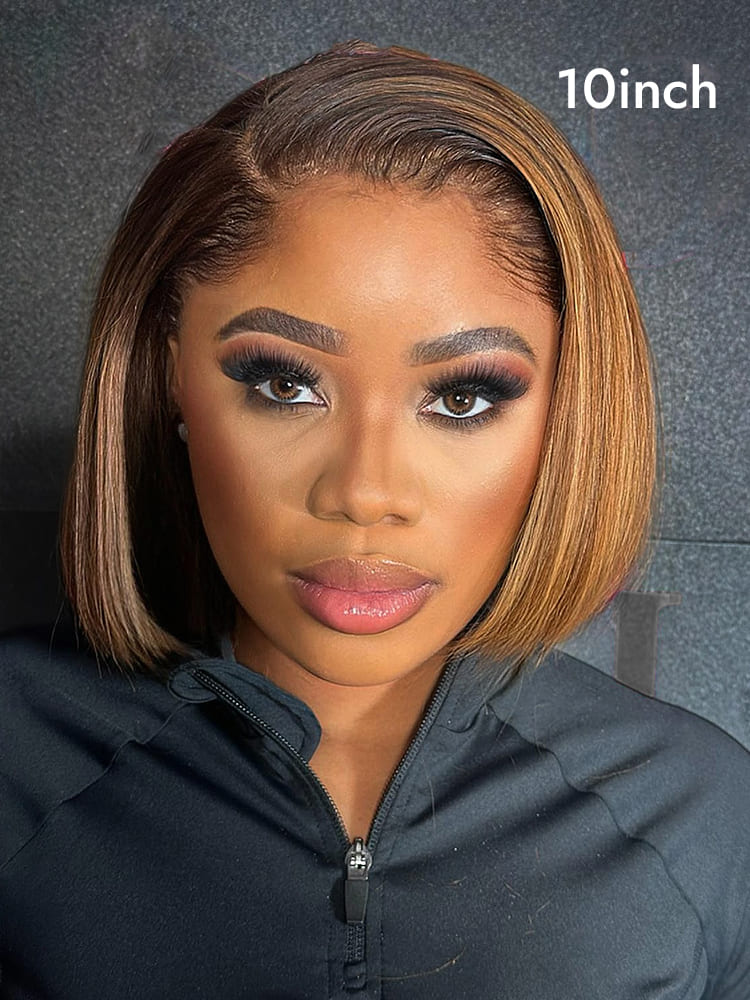 Lagos Hairline  Bob Wig Side Part