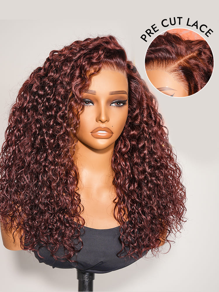 Curly Wigs With Pre Cut Lace