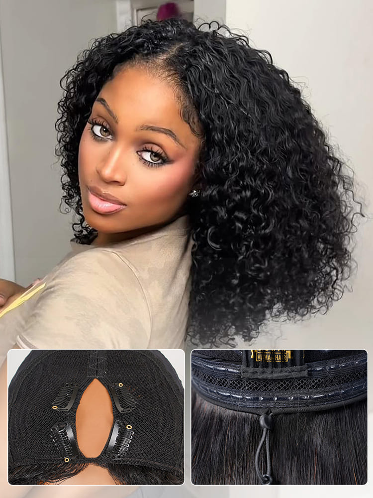 Natural Wave No Leave Out Wig