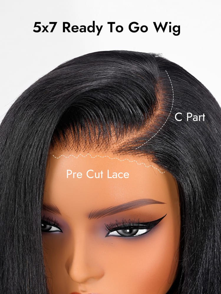 Light Yaki 5x7 Ready To Go Wig