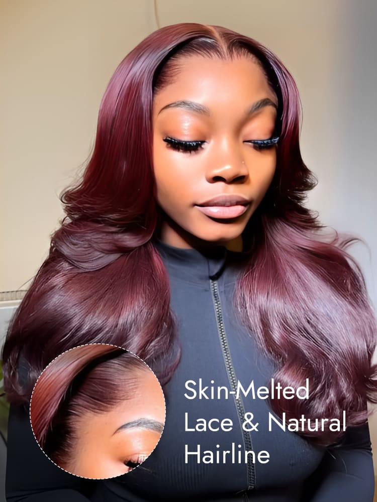 99J Lagos Hairline Wig With Skin Melted Lace