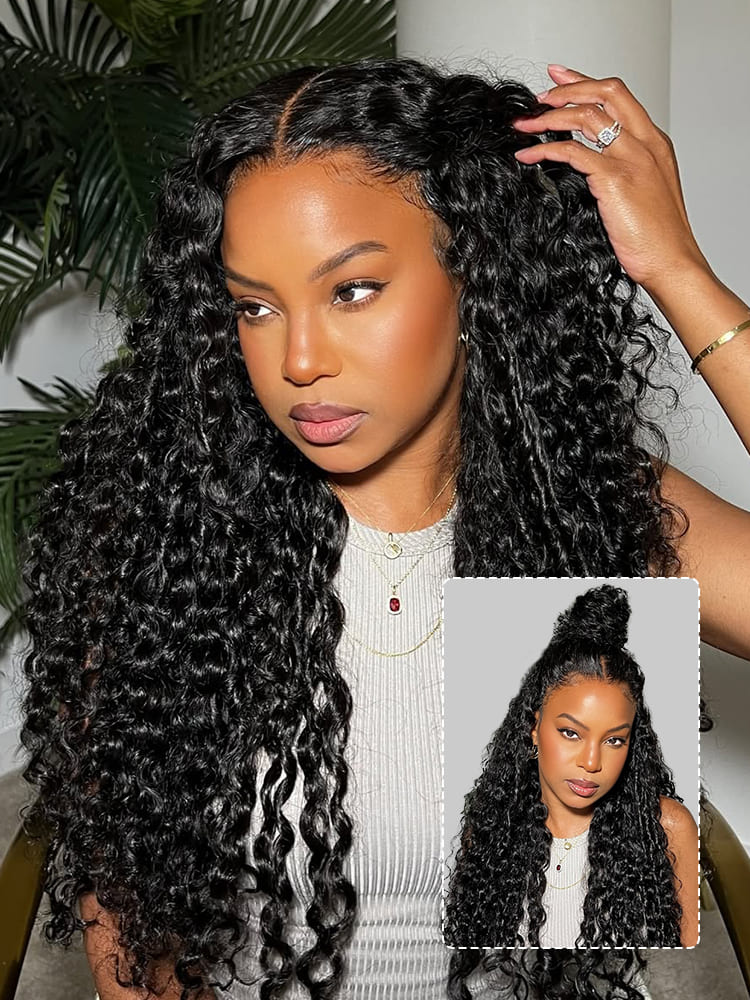 Loose Curly Lace Glueless Wig