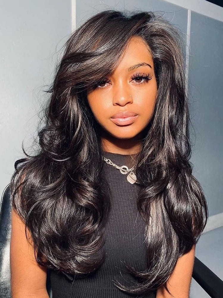 Butterfly Layer Cut Body Wave Wig